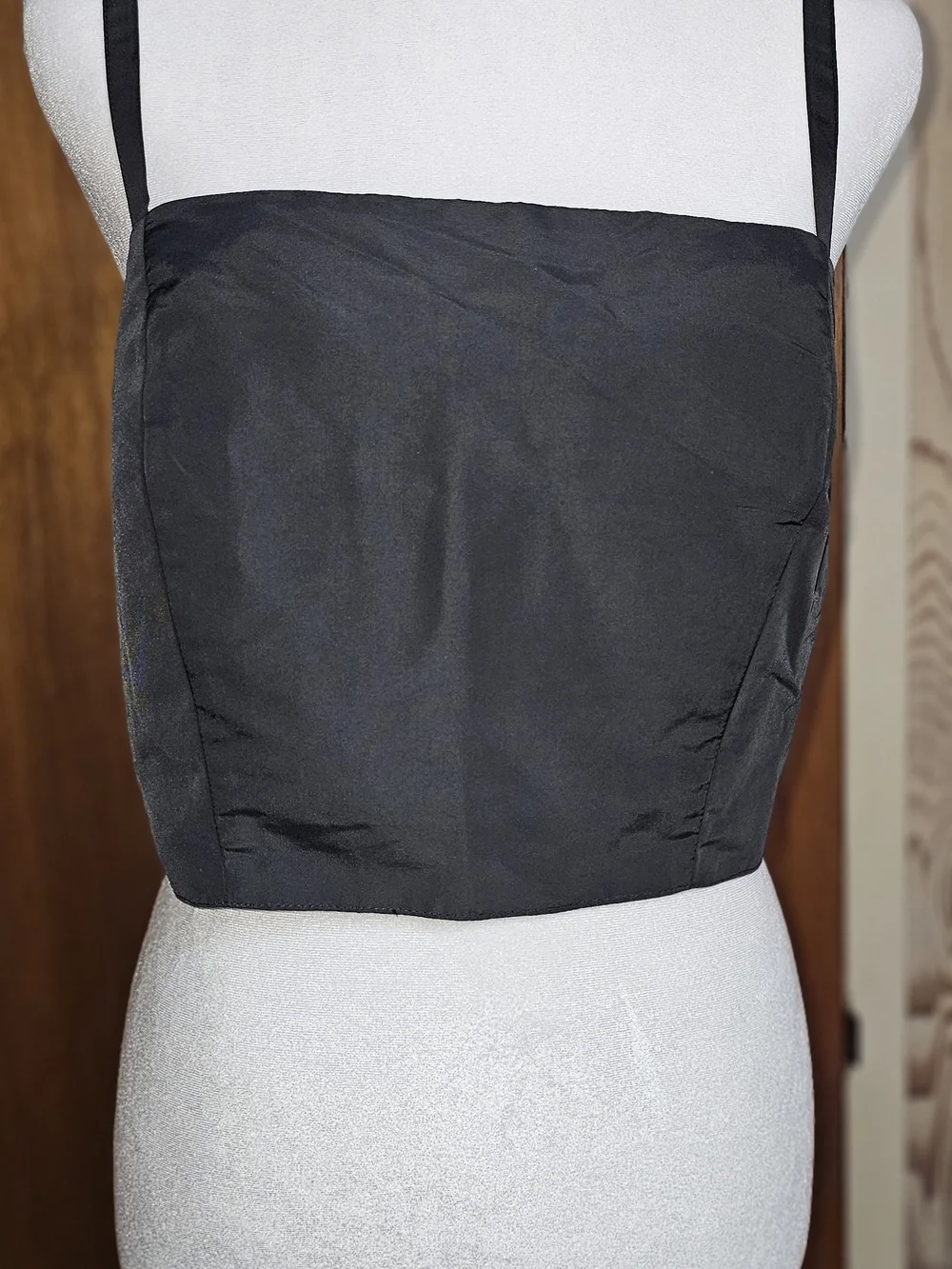 Old Navy Occasion Women's Black Square-Neck Crop Camisole